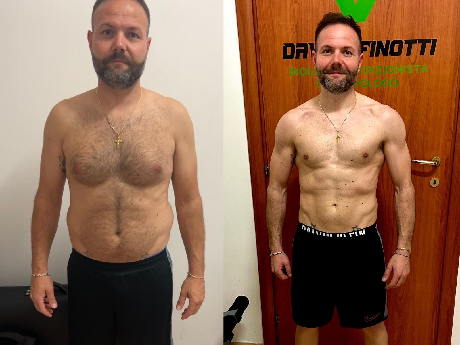Trasformazione cliente – ricomposizione corporea maschile